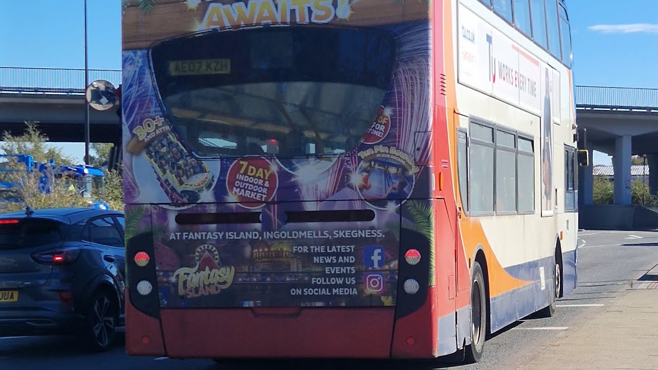 **Kickdown Monster** | Alexander Dennis E400 | AE07 KZH 19306 | Stagecoach Eastmidlands