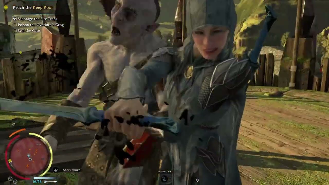 Eltariel Saves Nurnen From Being Deforested By The Dark Tribe