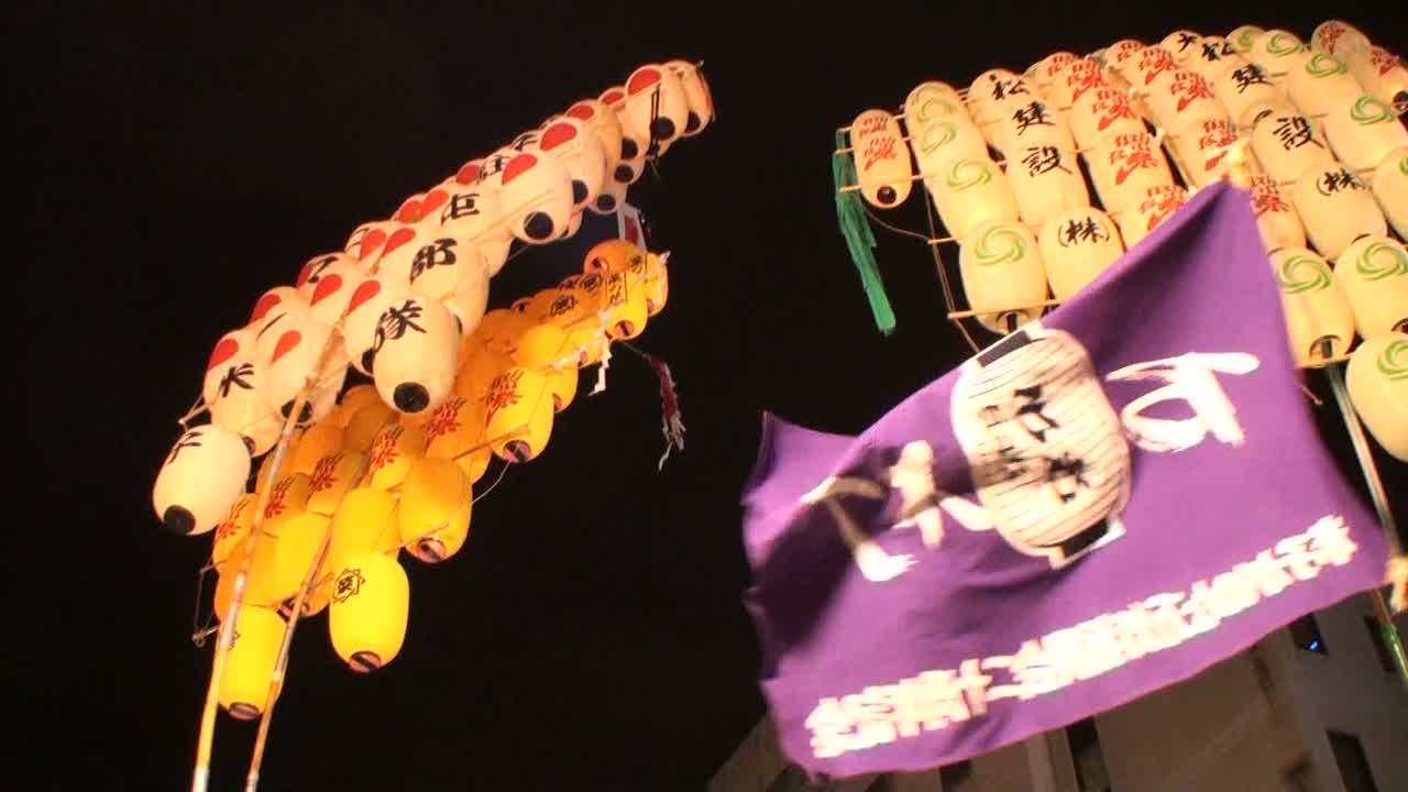 米子がいな祭 がいな万灯パレード (30-Jul-2011)