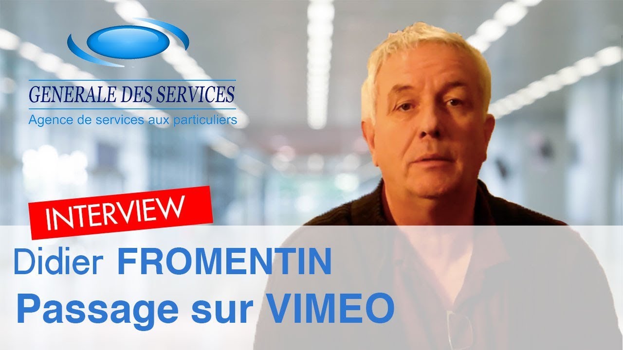 G&eacute;n&eacute;rale des Services Didier Fromentin on Vimeo 1