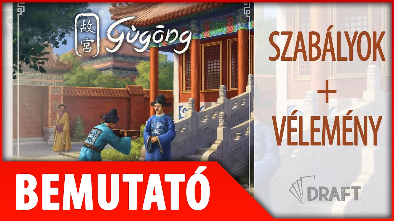 Gugong társasjáték bemutató