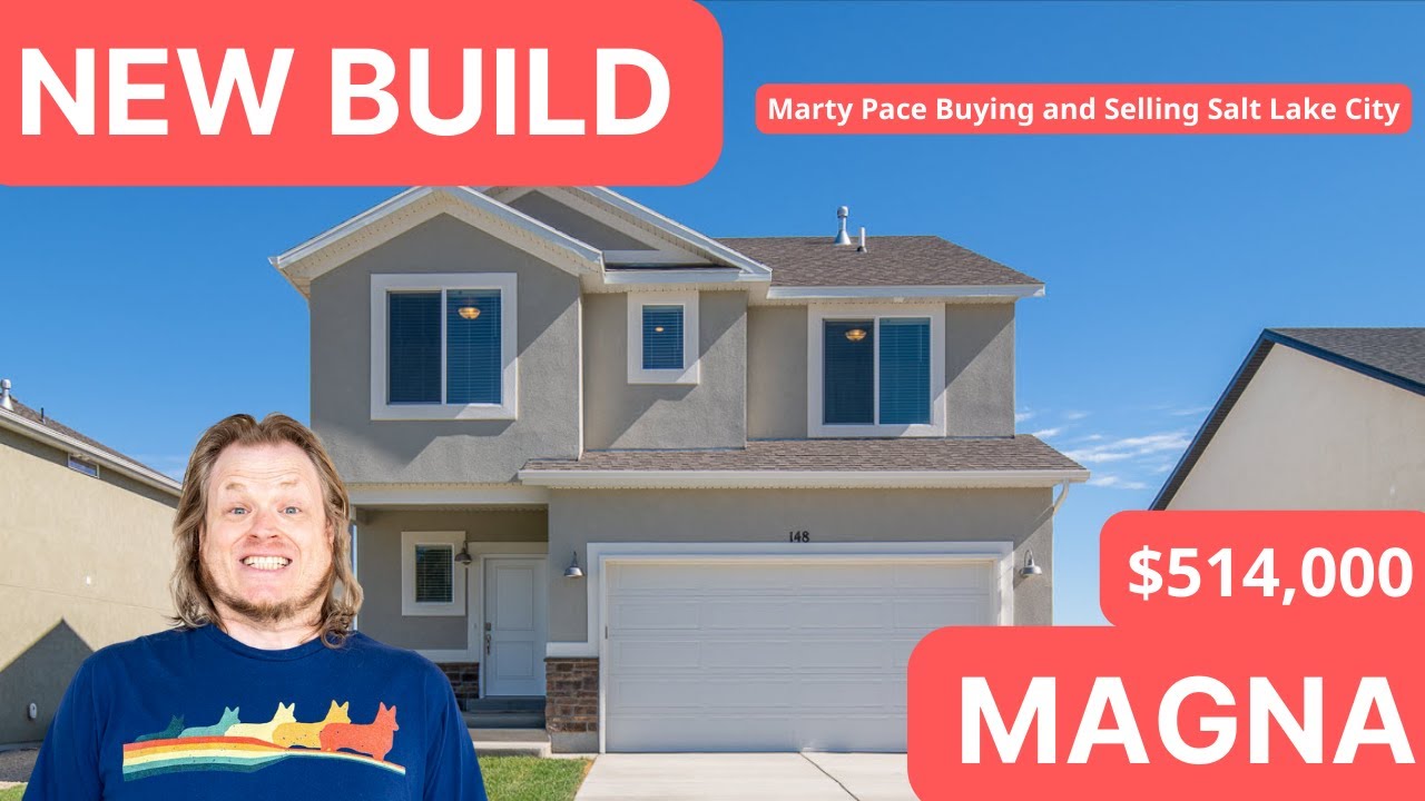Home Tour Magna Utah DR Horton clover style home. 3 bedroom 3 bath 3000 sq ft.