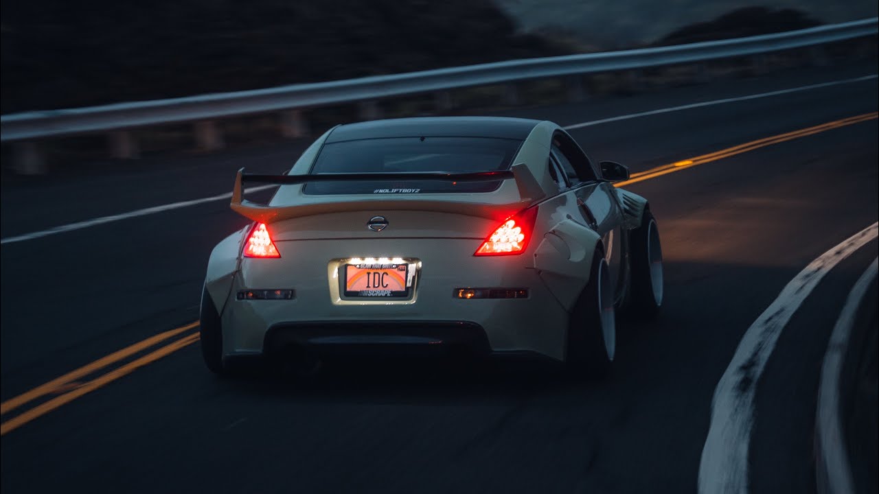 Rocket Bunny 350Z In Hawaii [4K]