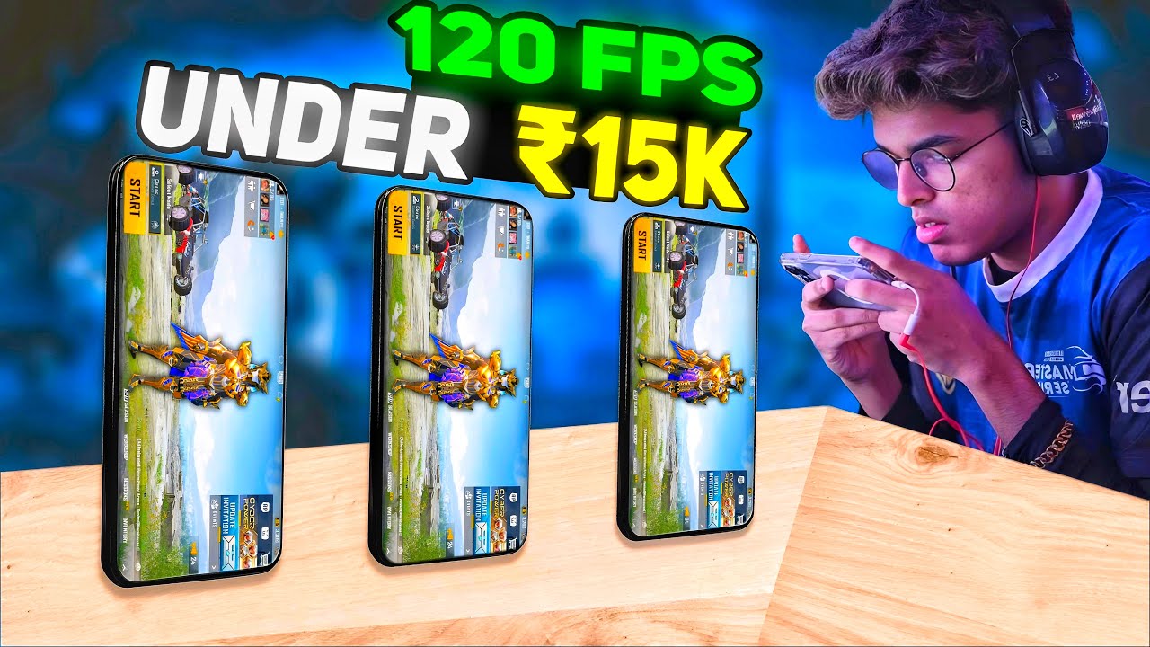 Top 3 😍 120 FPS Gaming Phone Under 15,000 For Pubg Bgmi 🔥 Best Gaming Phone Under 15000