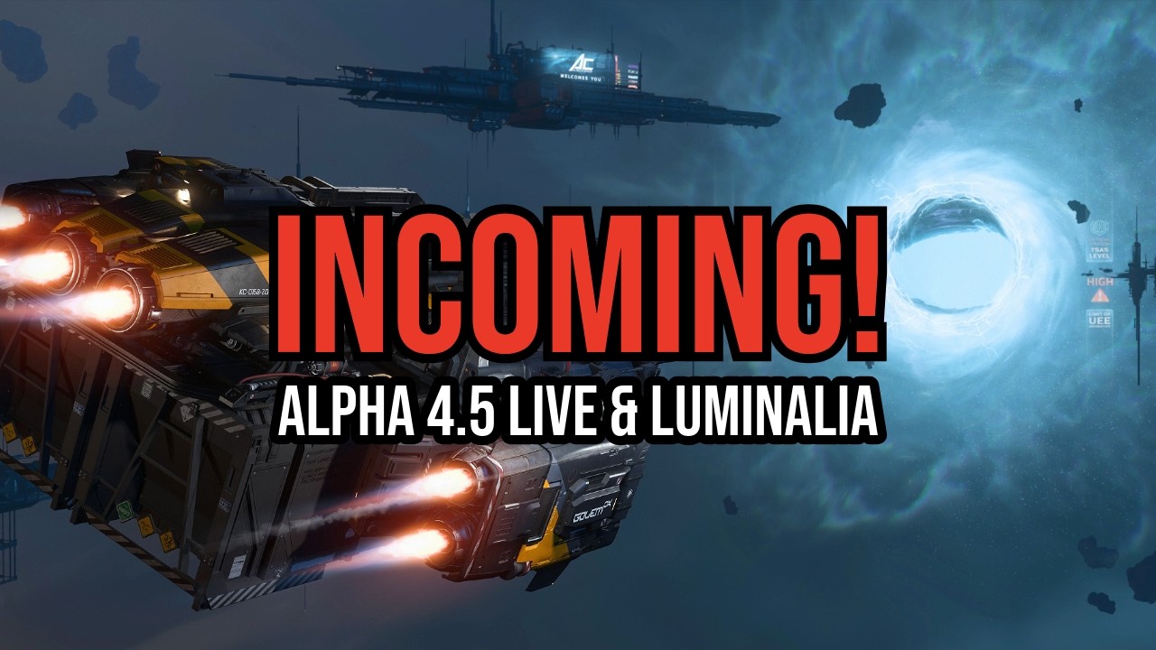 Wiadomości Star Citizen: Alpha 4.5, prezenty i inżynieria Luminalia już prawie dostępne!