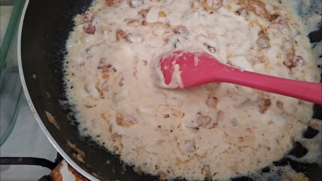 Batata ao molho branco fácil e rápido ótimo para ceia de Natal 