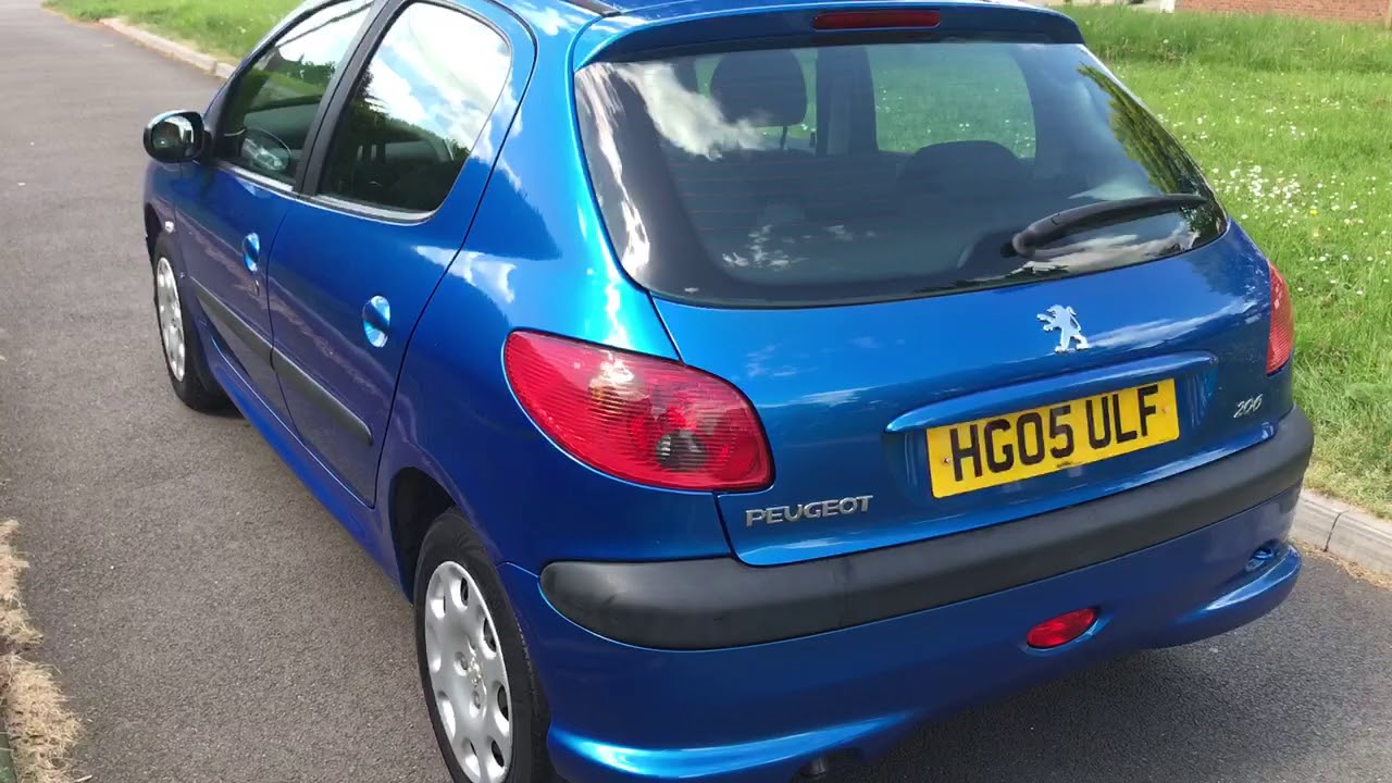 PEUGEOT 206 1.4 8V S 5DR AUTOMATIC 2005 33K