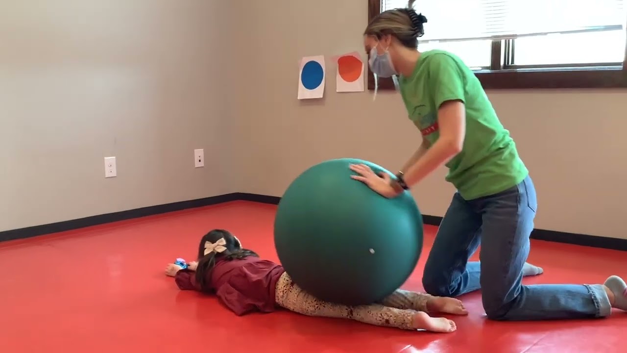 Steamrolling with a Therapy Ball