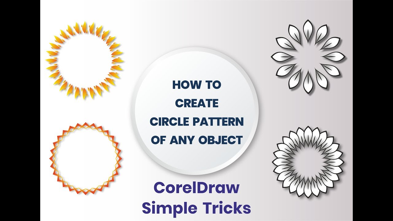 How to Make Circular Patterns in CorelDraw 