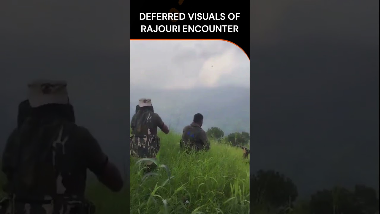 DEFERRED VISUALS OF RAJOURI ENCOUNTER | News9 #shorts