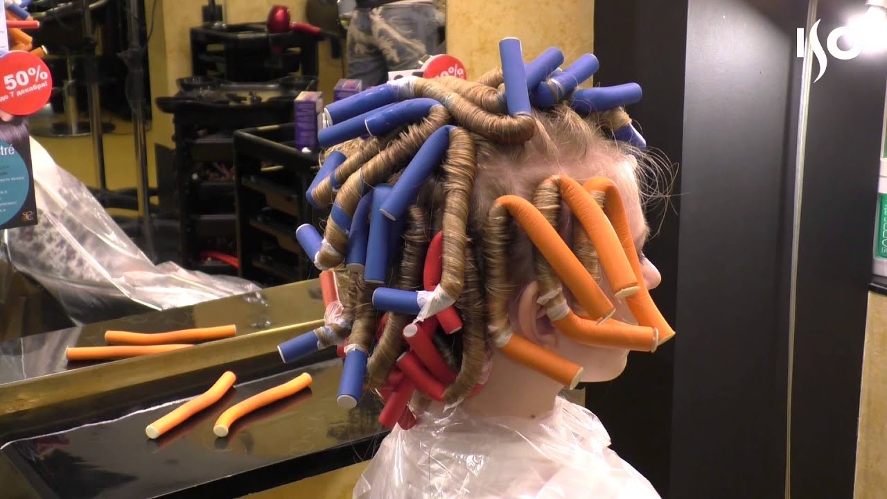Видео инструкция по БИО завивкам OPTION от ISO #isorussia. How to make permanent curls