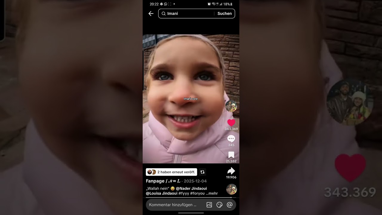 Wir Gucken heute Mein Tiktok Kanal videos (Imani core) 