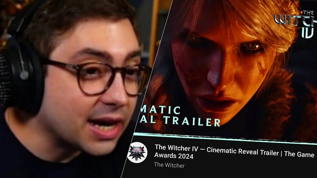 ALAN REAGINDO AO TRAILER DE THE WITCHER 4 EM PT-BR