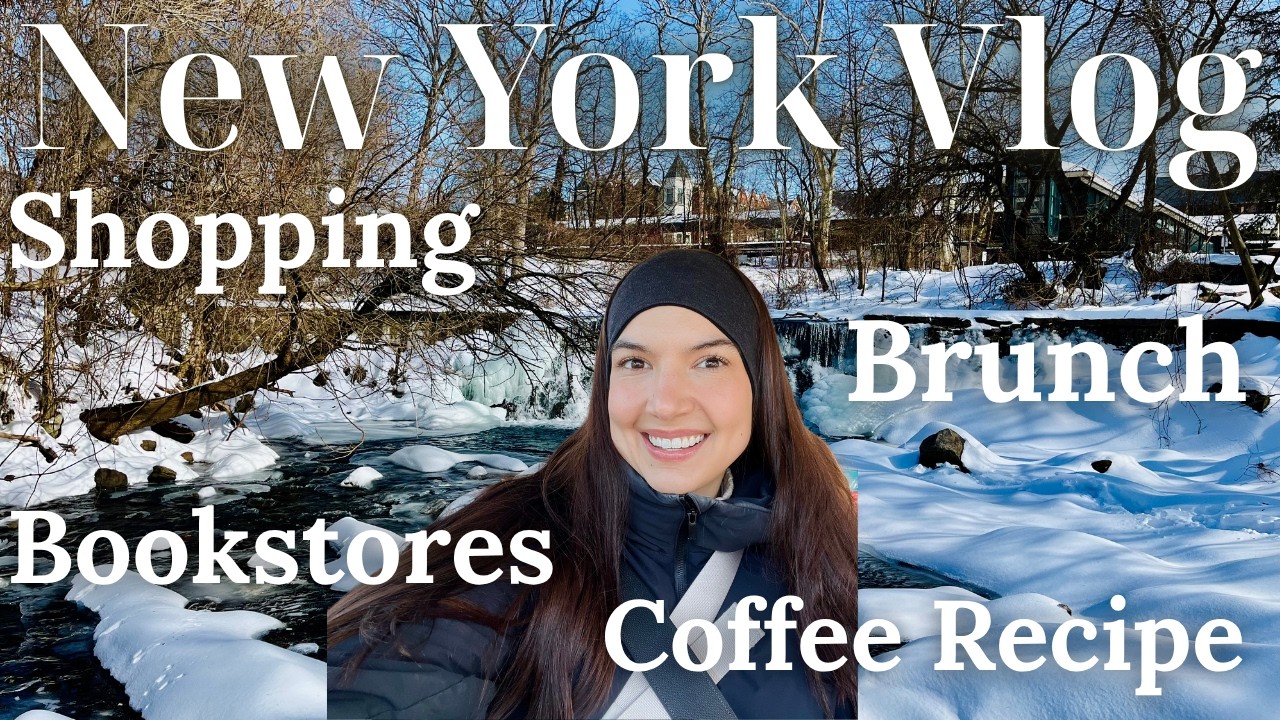 New York Vlog: Shopping, Brunch, Coffee, Bookstores & More