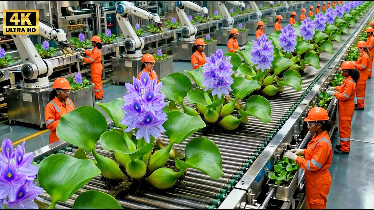 10,000 Stalks Per Hour – The INSANE Speed of Modern Wicker Furniture Factory
