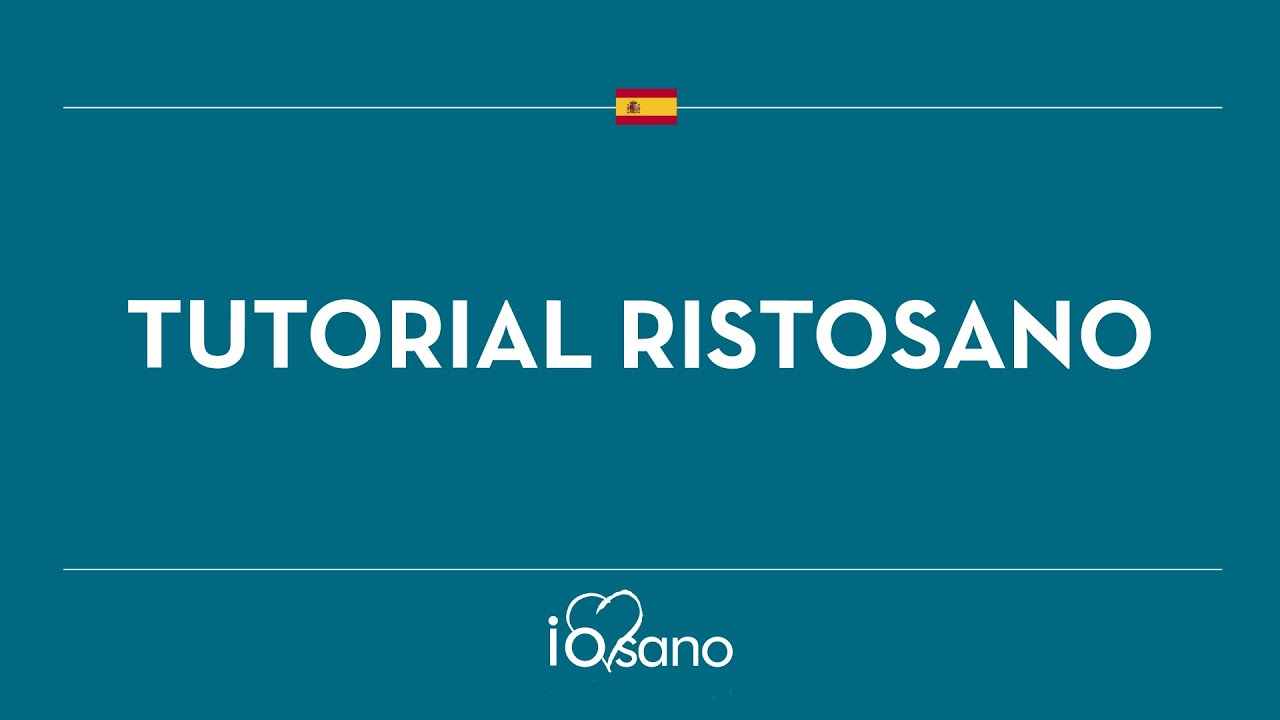 TUTORIAL RISTOSANO ES