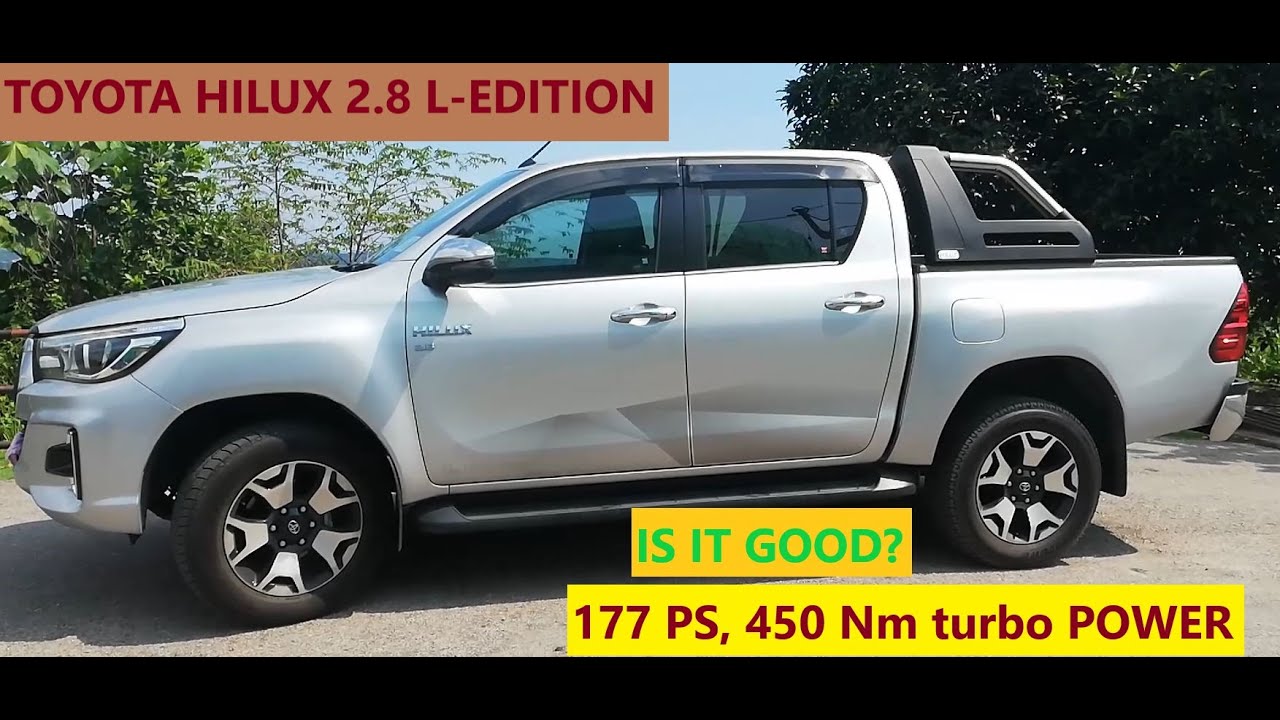 Toyota Hilux 2.8 L-Edition Facelift - Exterior and Interior Walk-around
