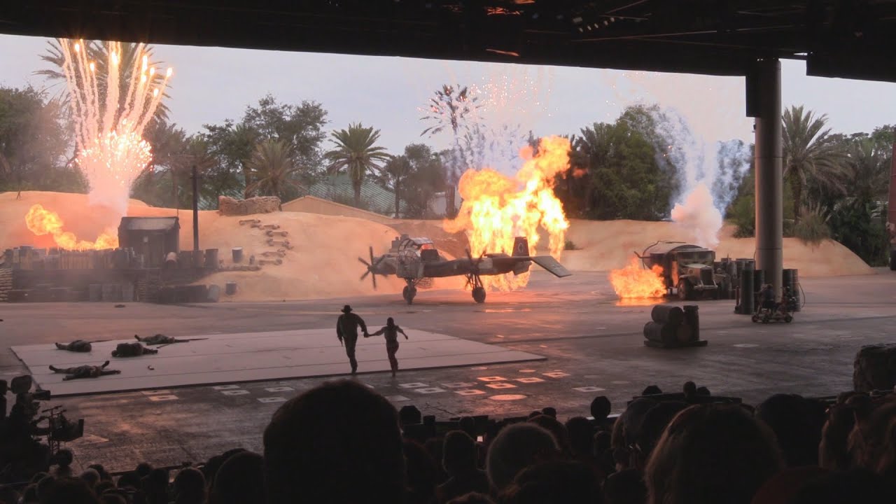 Indiana Jones Epic Stunt Spectacular at Disney's Hollywood Studios Orlando Florida