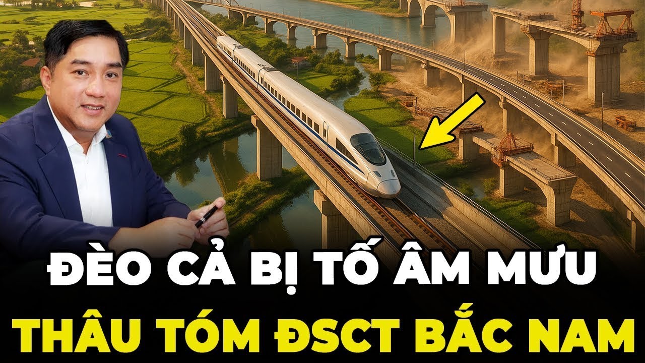 Đèo Cả Bị Tố Âm Mưu Thâu Tóm Đường Sắt Cao Tốc Bắc – Nam – Bí Mật Nào Đang Ẩn Giấu?