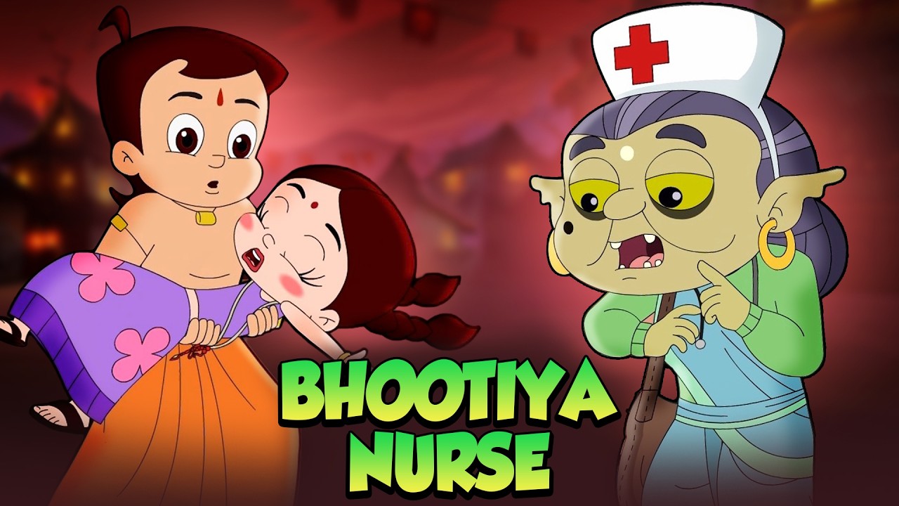 Chhota Bheem - Bhootiya Nurse | Spooky Cartoons for Kids | Fun Kids Videos