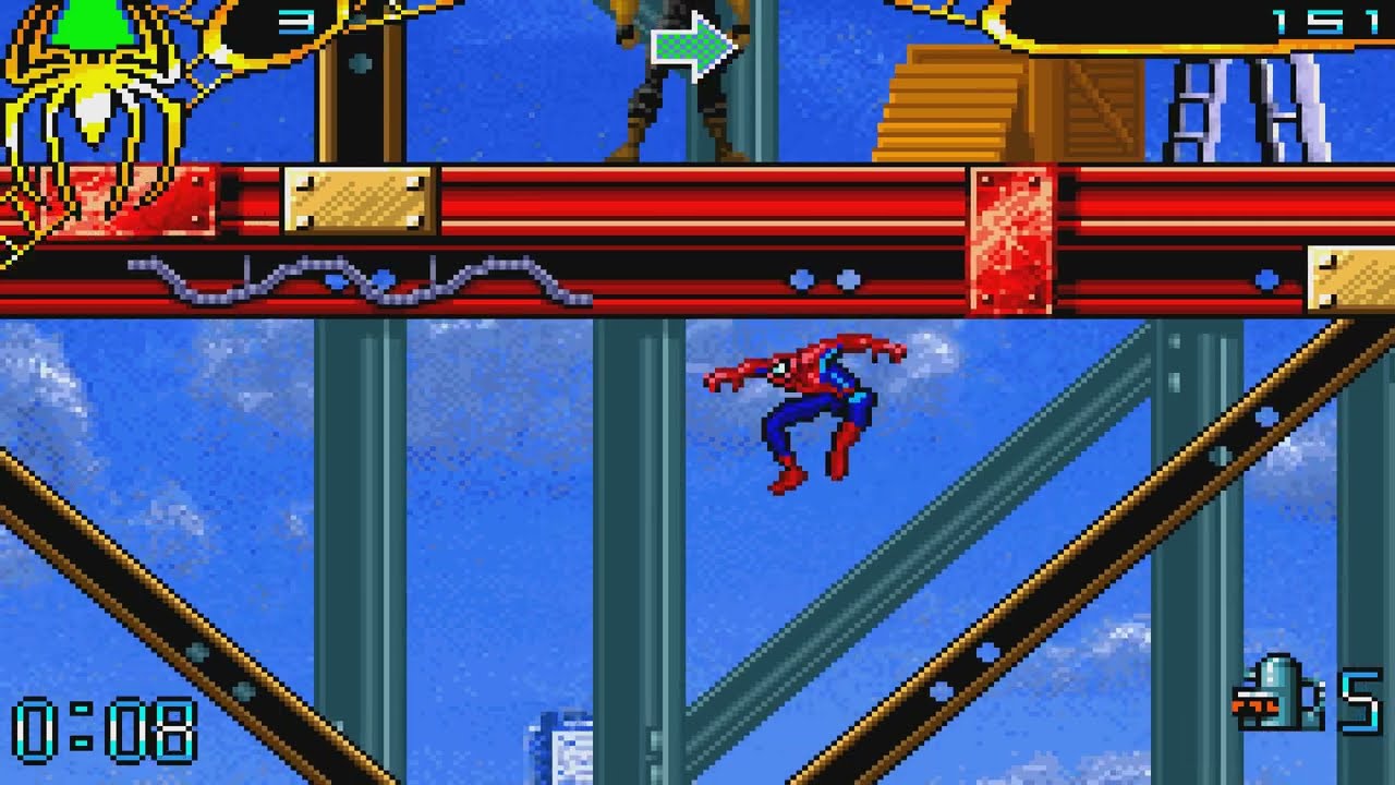 [100%] Part 7 - Spider-Man 2: The Game (GBA)