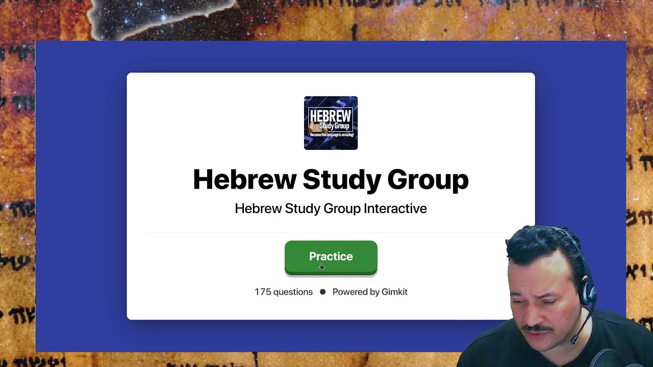 Practice Your Hebrew: Interactive Language Learning Module