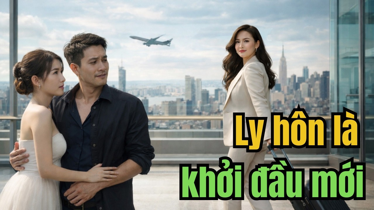 Vừa Ký Đơn Ly Hôn, Tôi Xách Vali Bay Thẳng Sang Mỹ, Chồng Cũ Vội Cưới Tiểu Tam Rồi Hối Hận