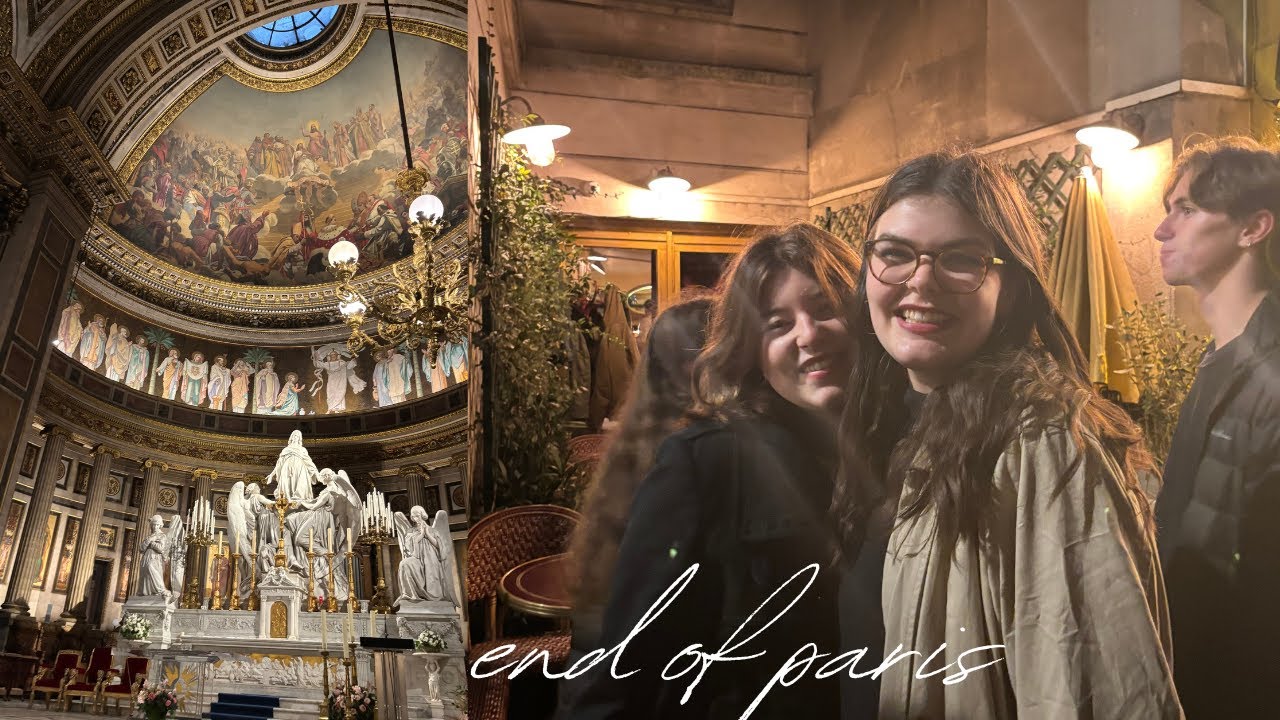 my last week in paris, france