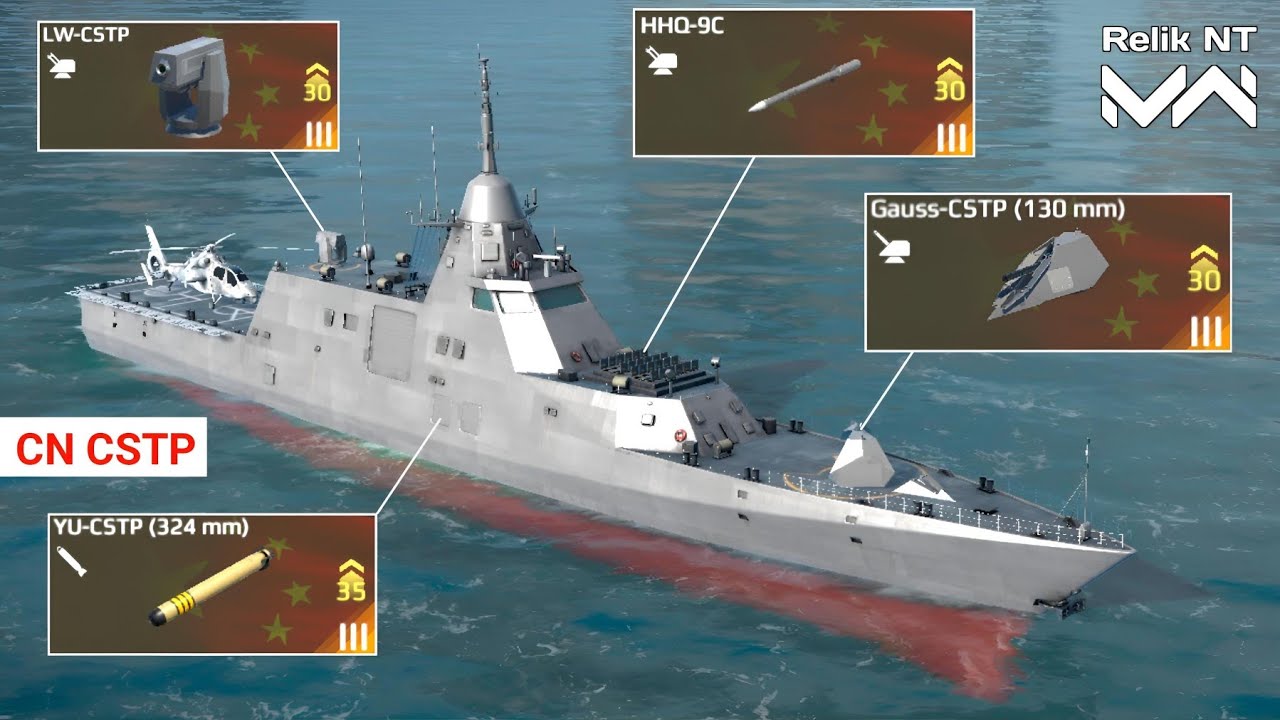 CN CSTP - February Battlepass Ship Review And Test - Modern Warships Alpha Test 