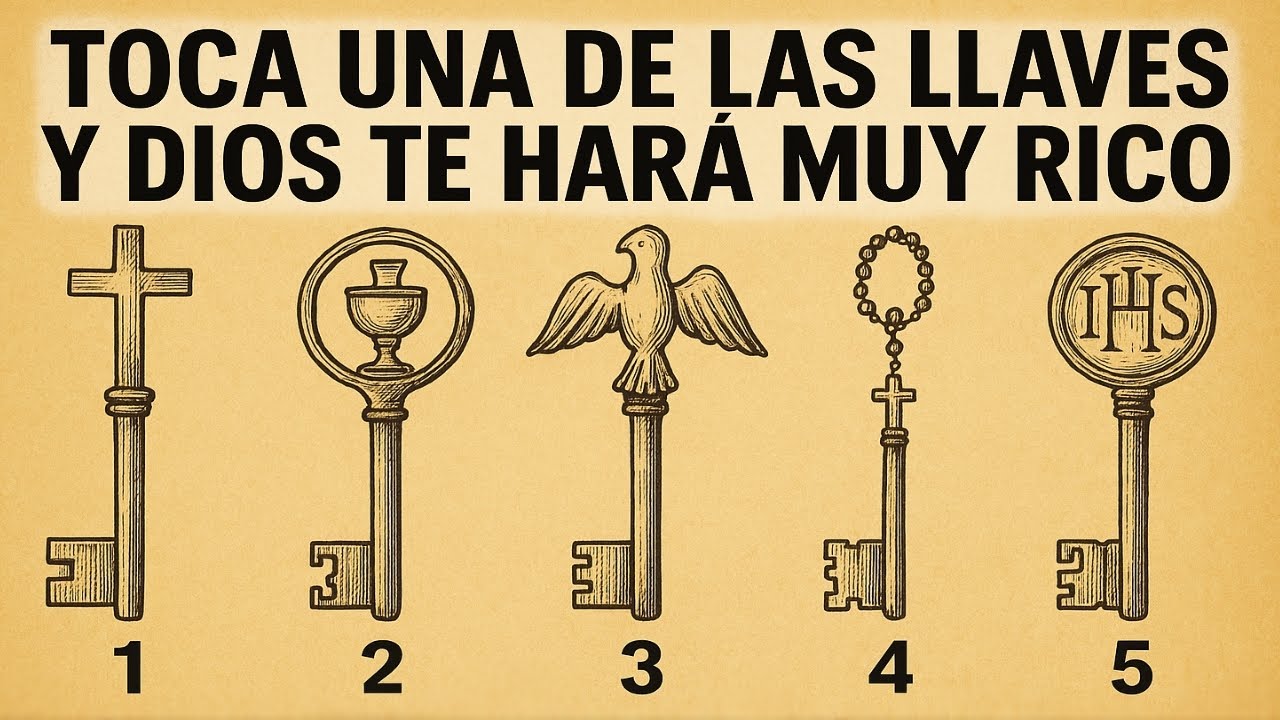 🔑¡Hoy es el día! Toca una llave y recibe el milagro que cambiará tu vida