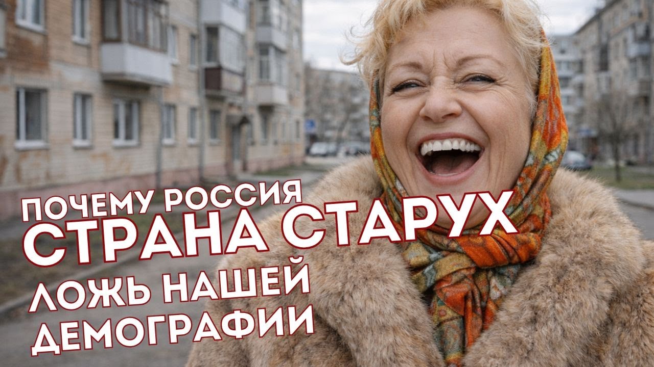 РОССИЯ - СТРАНА СТАРУХ . О чем нам врет демография