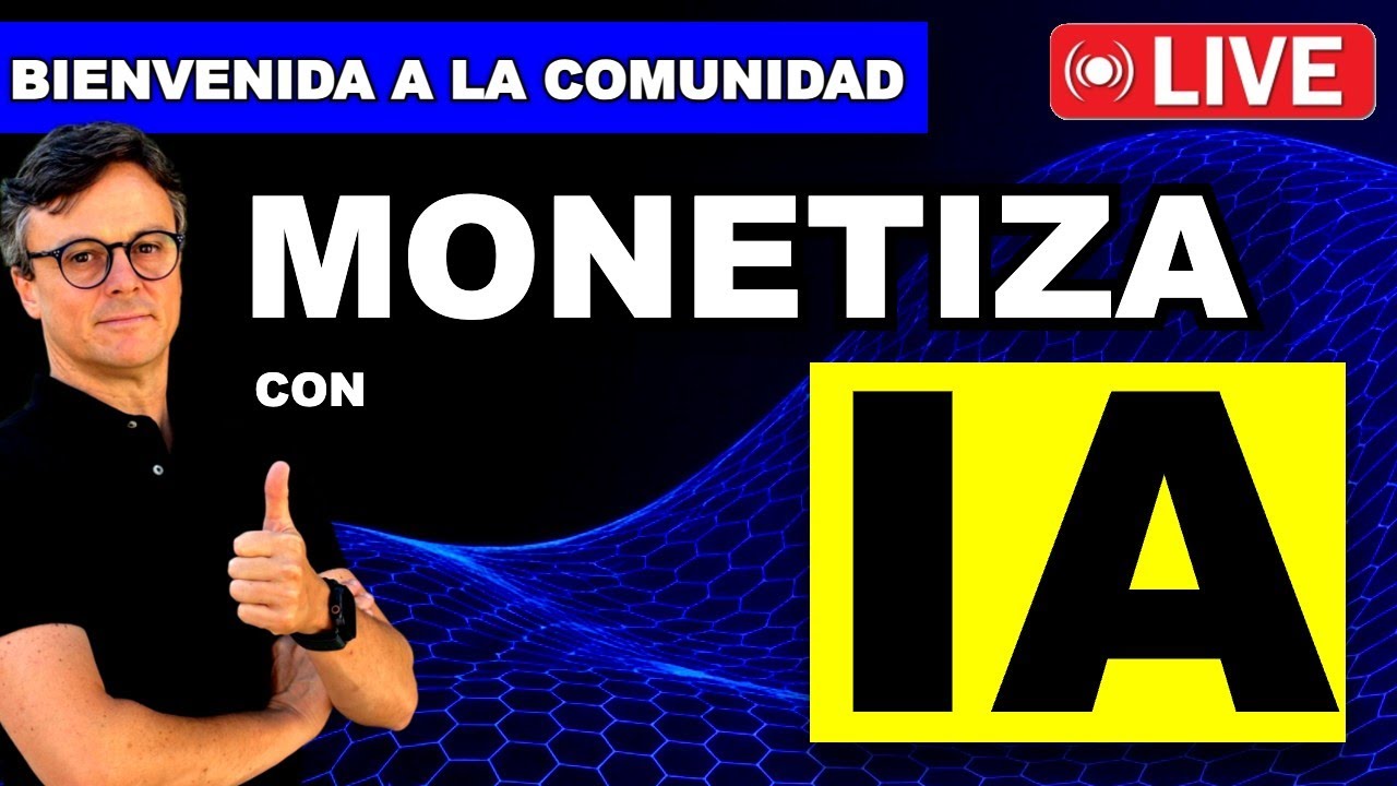 🔔 Cómo Crear Contenido MONETIZABLE con IA | en Directo