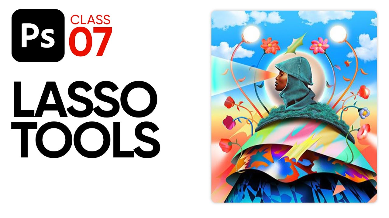 Lasso Tools in Adobe Photoshop 2026 | Class 07 |  @FreeHunar. ​