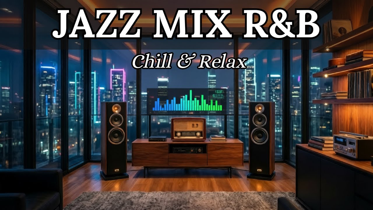 Jazz Mix R&B Night Vibes 🎶 Chill & Relax Music for Cozy Evenings, Focus, and Late-Night Unwinding