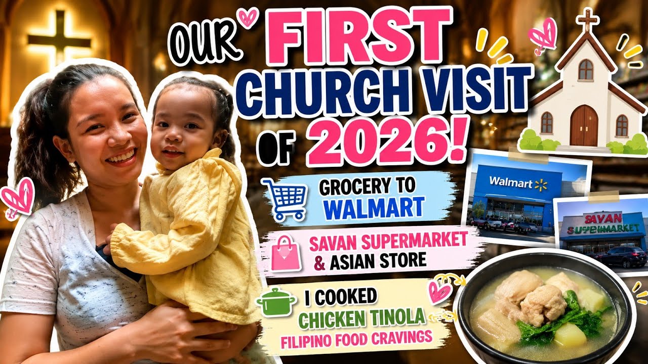 Unang Simba Namin sa 2026 | Grocery sa Walmart at Asian Store | Lutong Gulay for Dinner