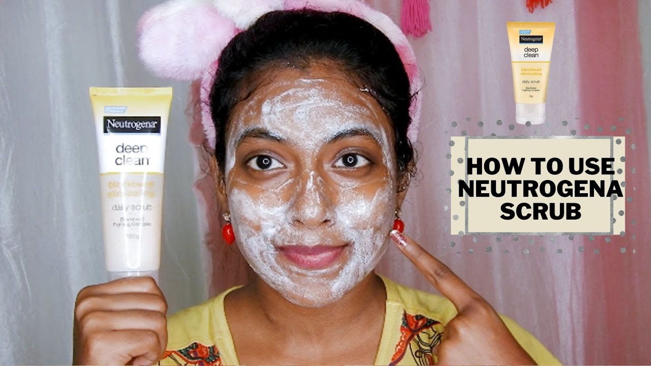HOW TO USE NEUTROGENA BLACKHEAD SCRUB | DAILY SCRUB FOR CLOGGED PORES