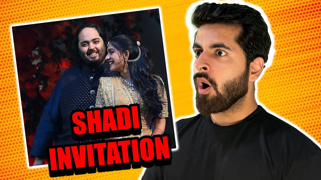 AMBANI INVITED ALL OF US IN WEDDING 🤣