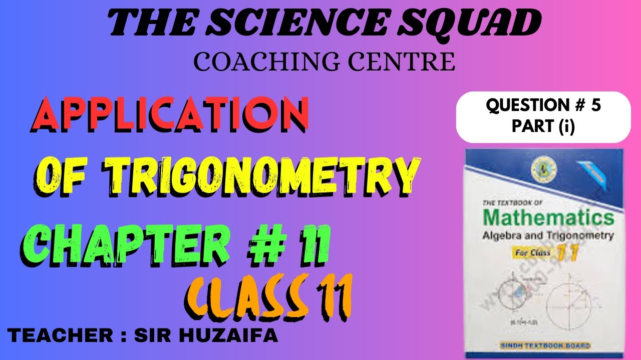 Class XI | Ch : 11 | Ex : 11.2 | Q no 5 | Part (i) | Mathematics | Sir Huzaifa 