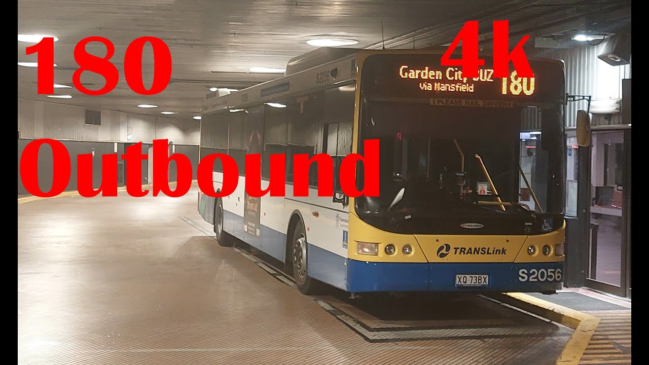 Brisbane City Bus... Outbound 180 in 4K