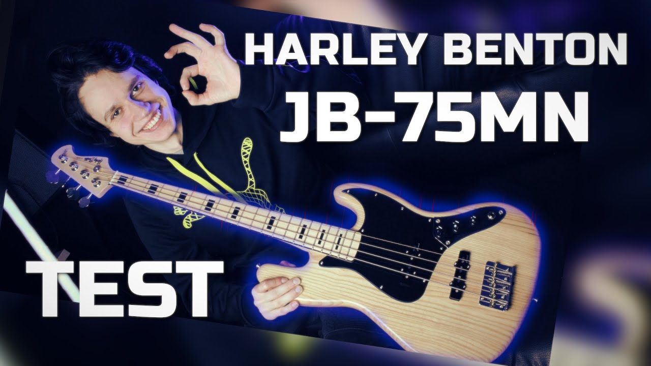 Harley Benton JB-75MN PLAYTHROUGH TEST (Rock/Metal)