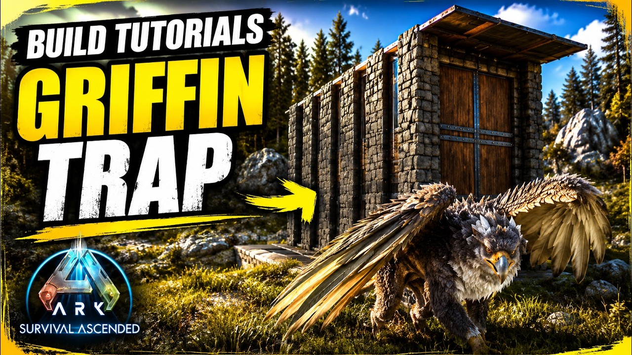How to build a Griffin trap | Ark Survival Ascended