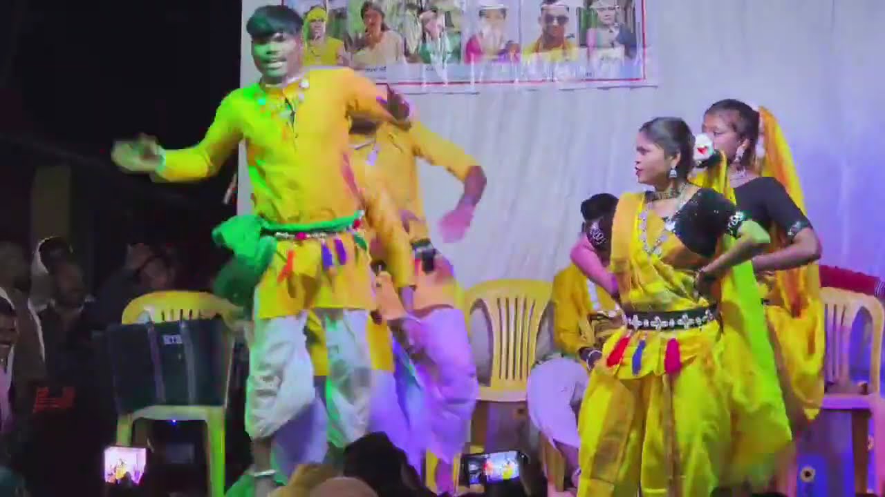 डांस ग्रुप सागर बैतुल डांस प्रोग्राम नाइट गोंडीज 