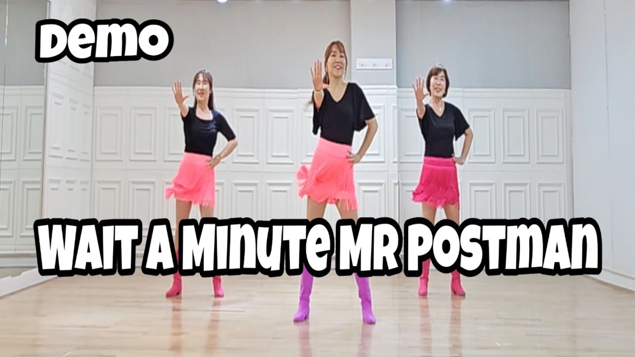 Wait a Minute Mr Postman - Line Dance (Demo)/Beginner/Alison Johnstone
