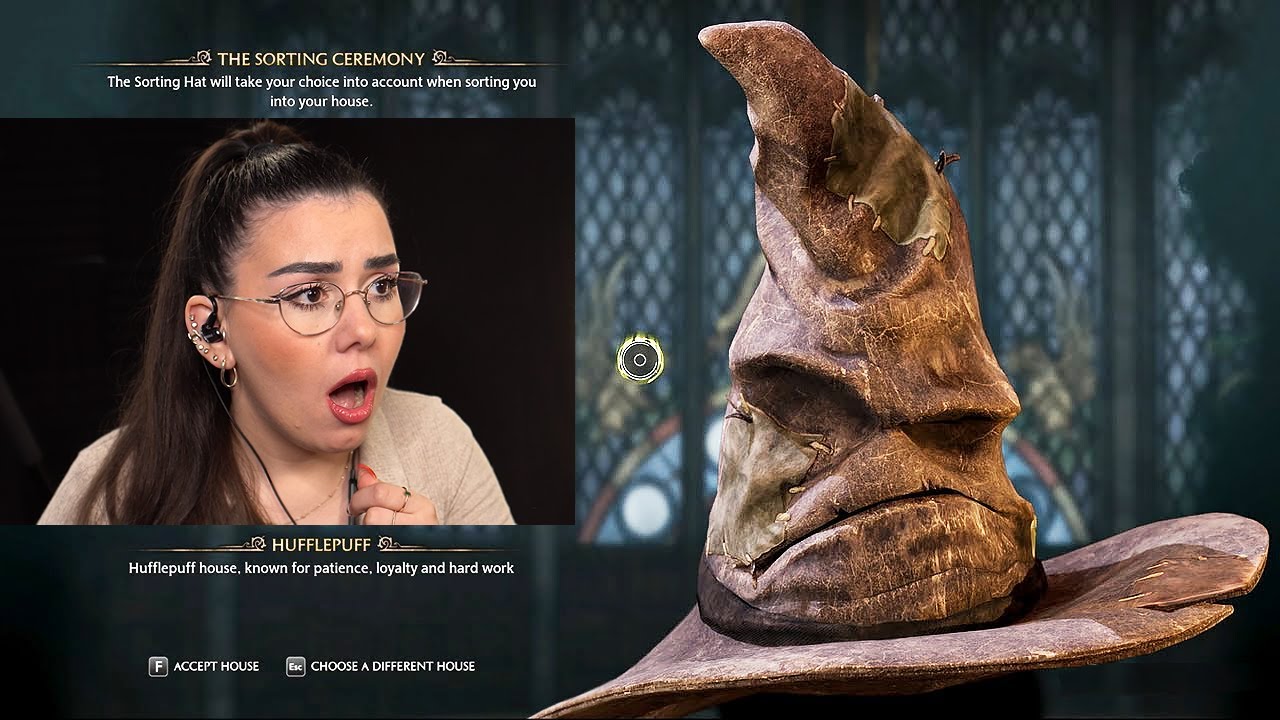 Stunned by Sorting Hats decision - Hogwarts Legacy REACTION