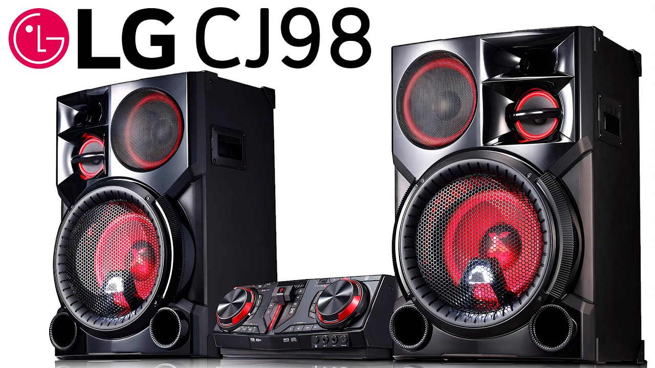 Review LG CJ98 - Nuevo Equipo de Sonido para Fiestas Bluetooth 3500W Super Potente