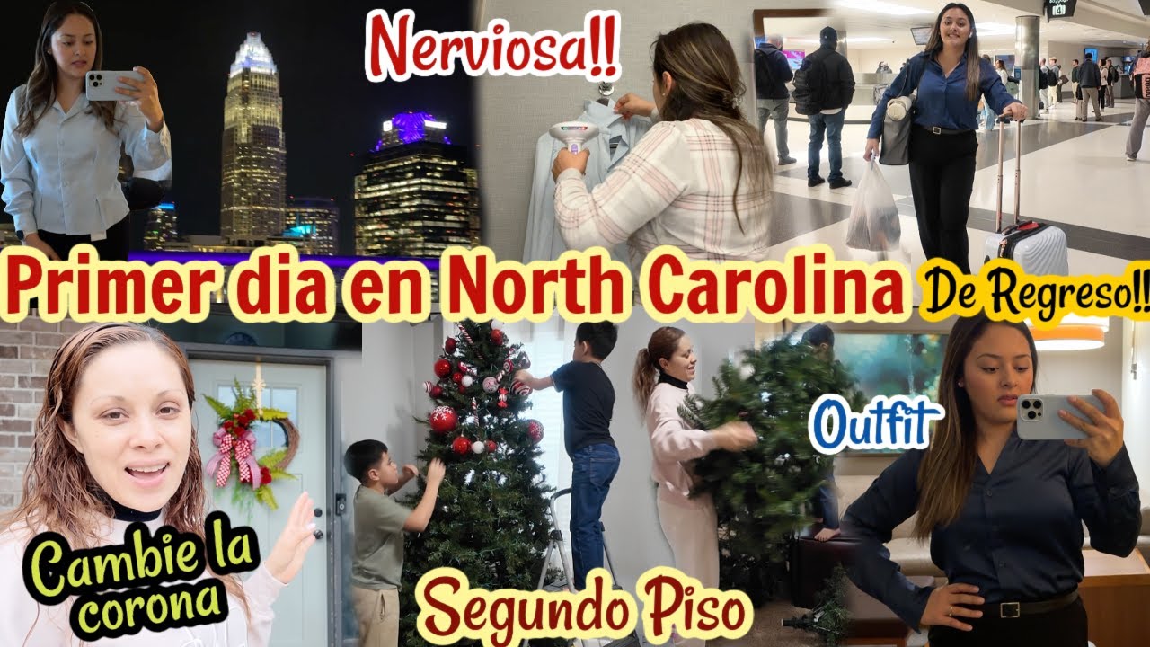 PRIMER DIA FUERA DE CASA‼️ MELANIE ESTA NERVIOSA‼️GUARDANDO EL PINO DEL SEGUNDO PISO🎄