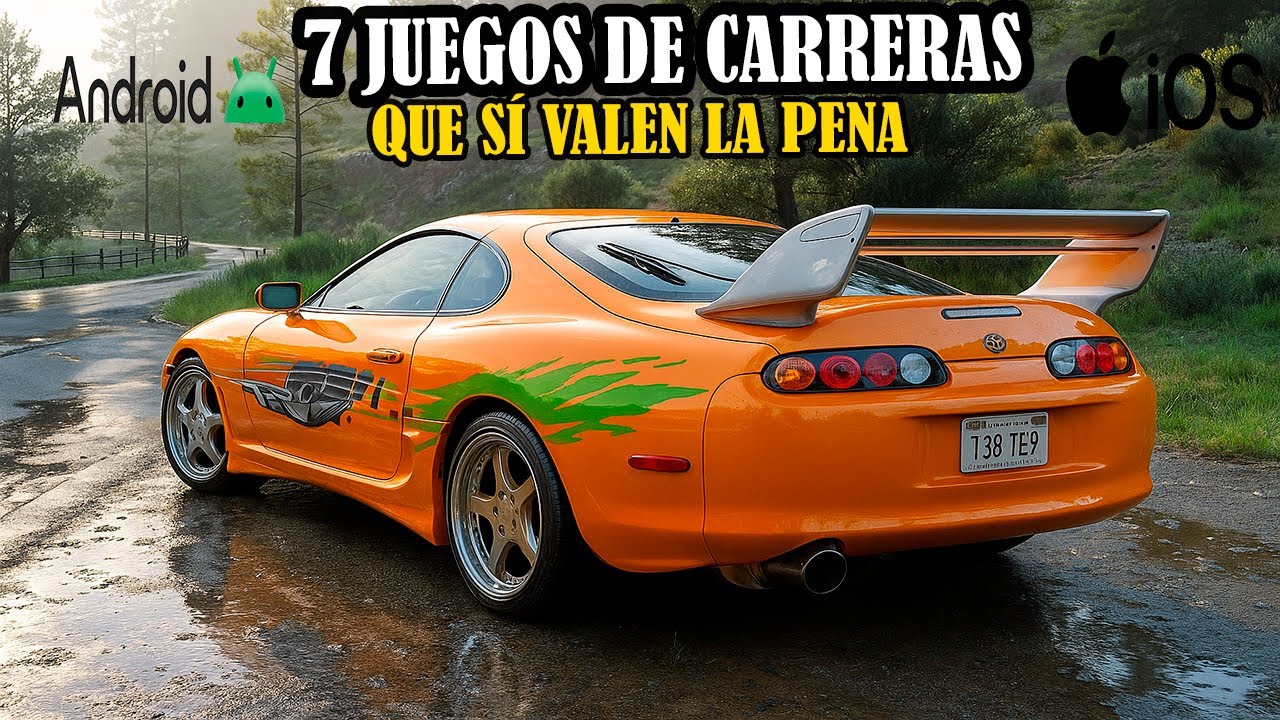 “7 Mejores Juegos de Carreras Para Android y iOS en 2025 – ¡Pura Velocidad!”