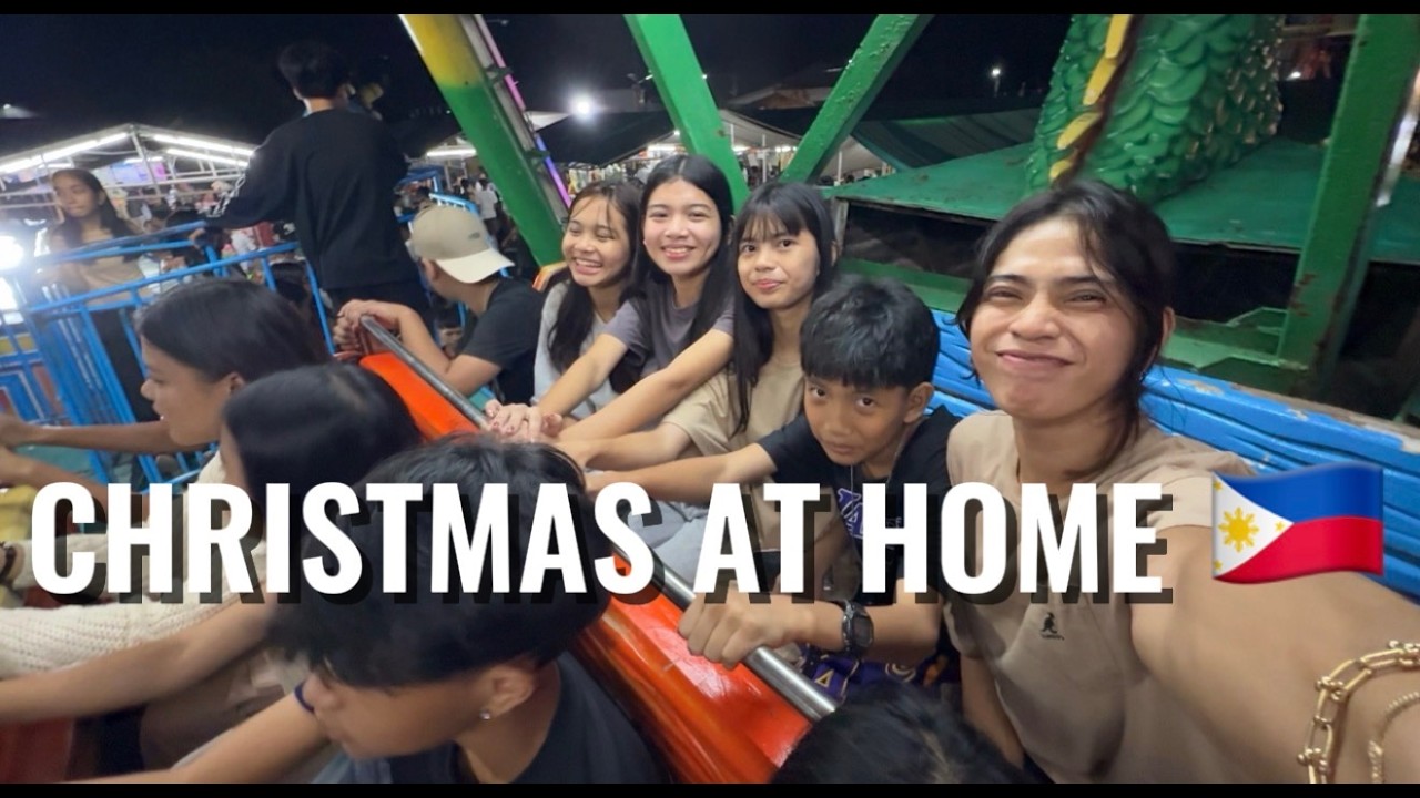 Christmas in the Philippines 🇵🇭 | Reuniting With Family, Perya Night & Childhood Memories