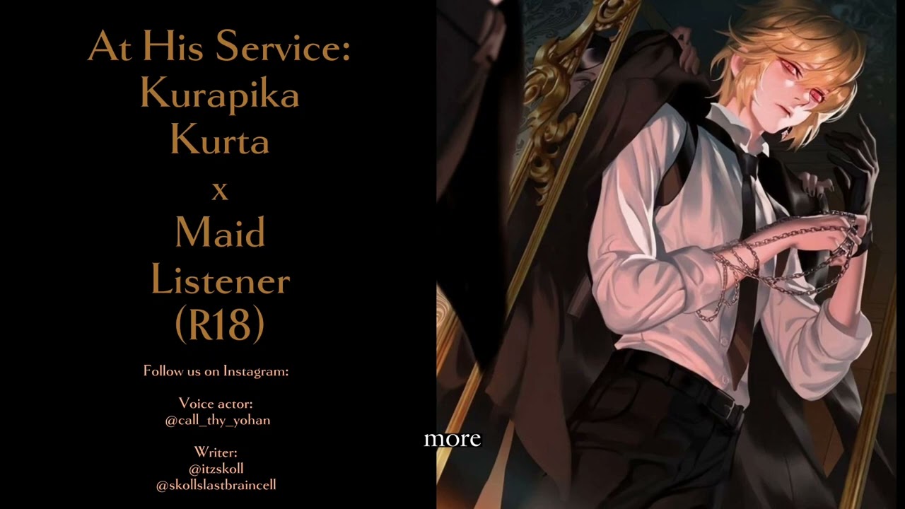 At His Service: Kurapika Kurta x Maid Listener (R18) (TW: Dirty, Lot's of kissing) ♡ Kurapika ASMR