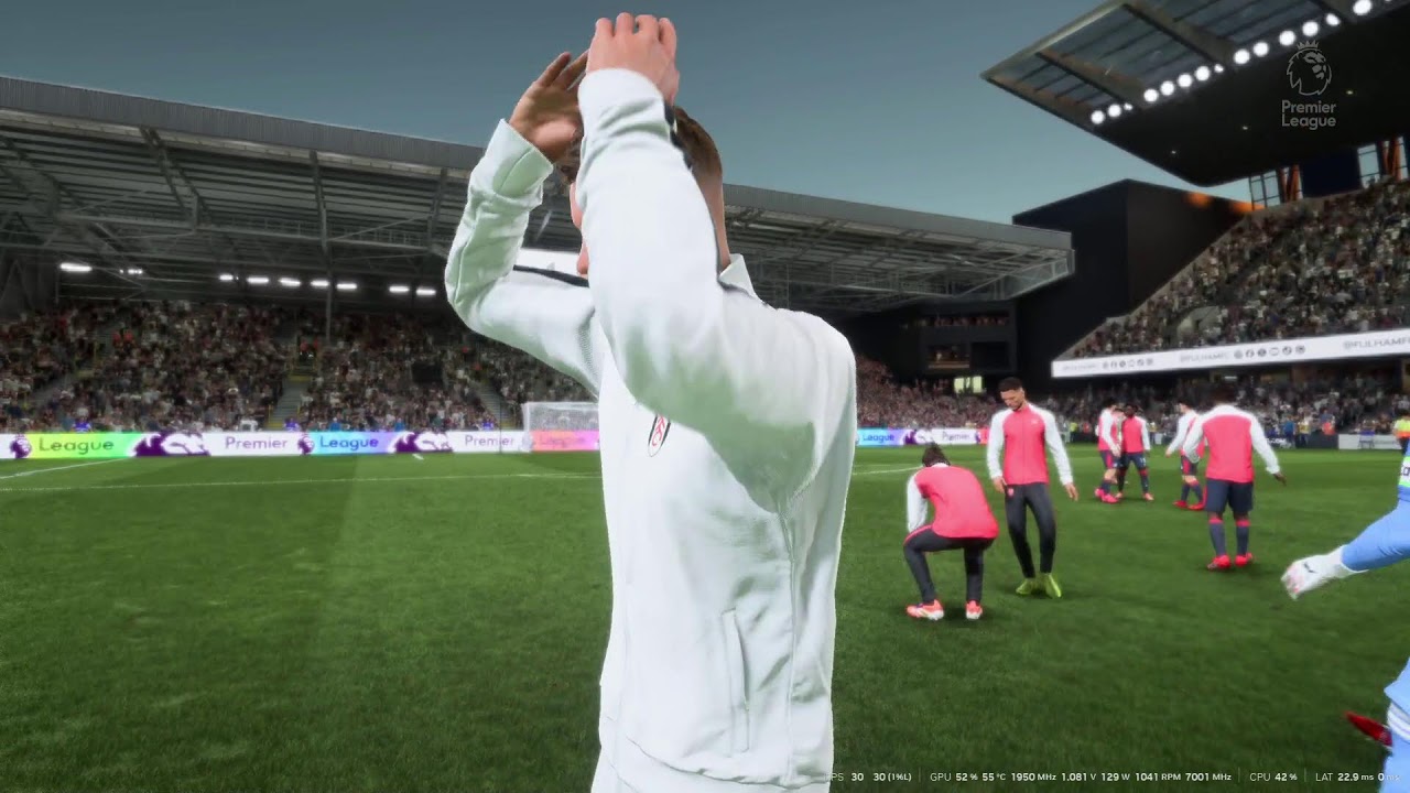 FULHAM X AC ARSENAL - PREMIER LEAGUE 